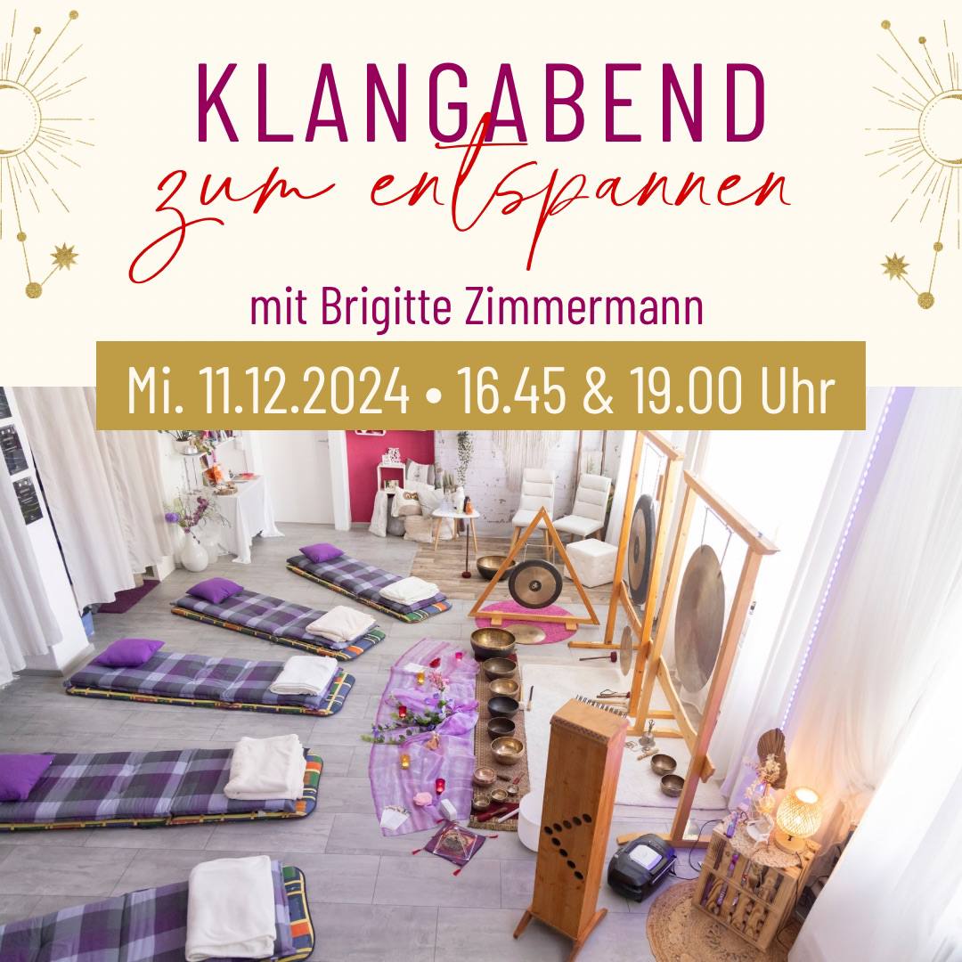 Klangabend mit Brigitte Zimmermann am 11.12.2024